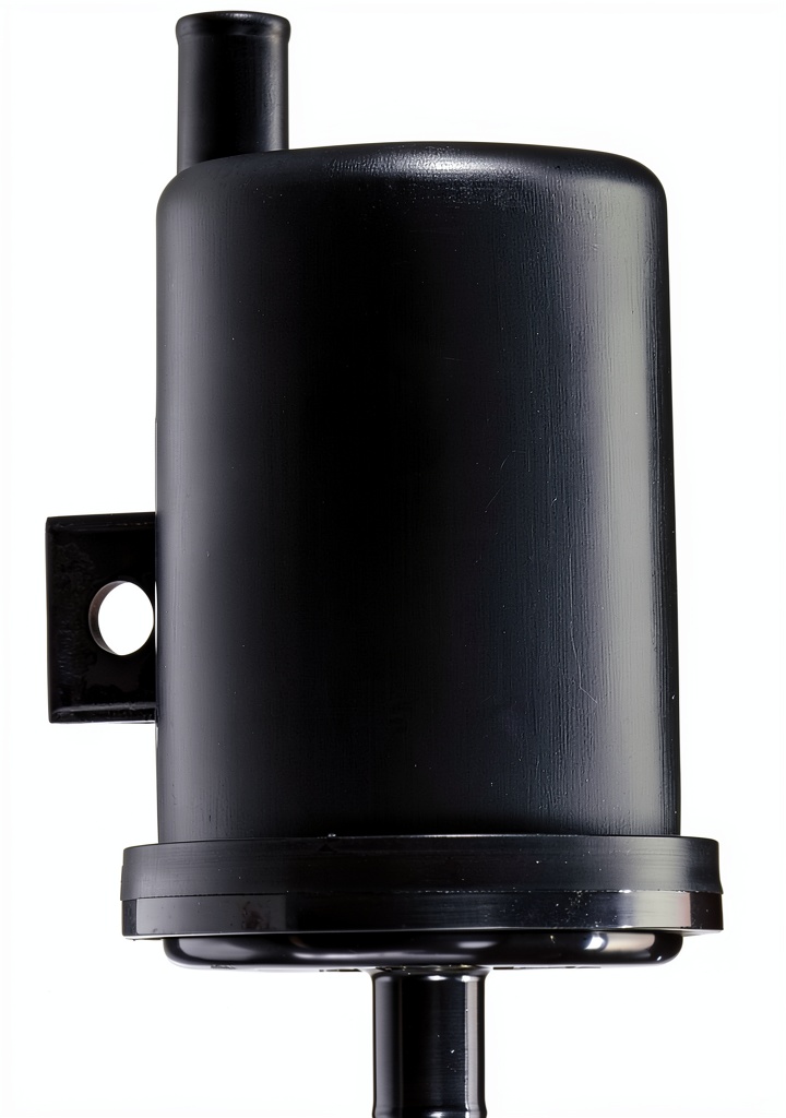Honda carbon canister filter installed in a Civic engine bay