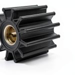 Vanshly Sea Water Pump Threaded Impeller Repair Kit 21700445 Aluminum-0