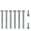 Yubunt LS Water Pump Bolt Kit 6 Hex + 2 Flange Bolts CY-008XY-3