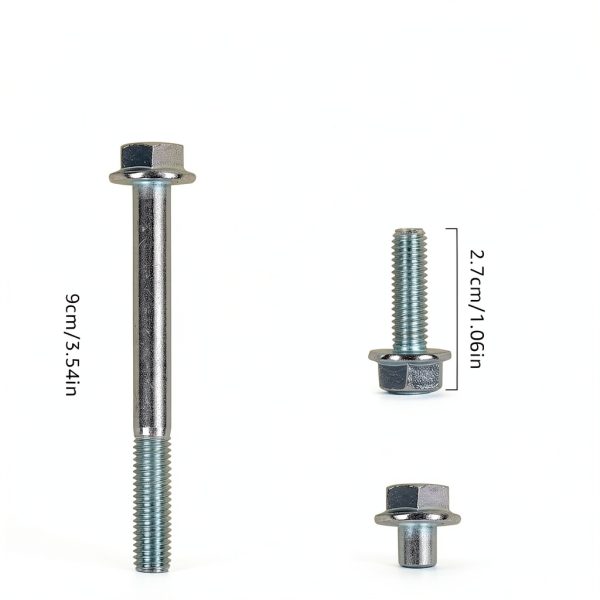 Yubunt LS Water Pump Bolt Kit 6 Hex + 2 Flange Bolts CY-008XY-1