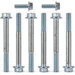Yubunt LS Water Pump Bolt Kit 6 Hex + 2 Flange Bolts CY-008XY-0