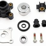 GHmarine Evinrude Johnson Water Pump Repair Kit for 9.9/15hp 2 & 4-0