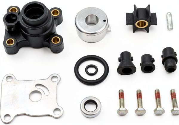 GHmarine Evinrude Johnson Water Pump Repair Kit for 9.9/15hp 2 & 4-0