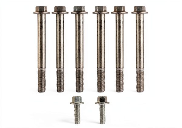 YCQDDA Water Pump Bolt Kit LS Series Engines Grade 10.9 Dacromet-5