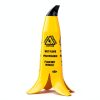 Banana Cone 2FT Wet Floor Safety Sign - Stackable Yellow Cones Pack of-1