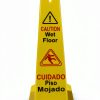 Reliable1st 26” Wet Floor Cones 6-Pack with 13ft Chain Bilingual-3