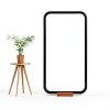 Mirror Stand Veemoon Duty Floor Stand, Solid Wood Base 25x8x6.5 cm-6