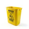 Acrimet 27 Quart Leak Collector Bucket with Wet Floor Sign Set of 2-5