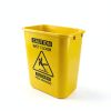 Acrimet Bucket and Wet Floor Sign, Leak Collector Bucket, Caution Wet Floor, Bilingual Safety Sign on Both Sides in English and Spanish, 27 Quart (Plastic) (Yellow Color) (Set of 4)-5