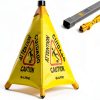 Pop-Up Wet Floor Warning Sign Alpine 498-20 Stand with Pop-Up Design-7